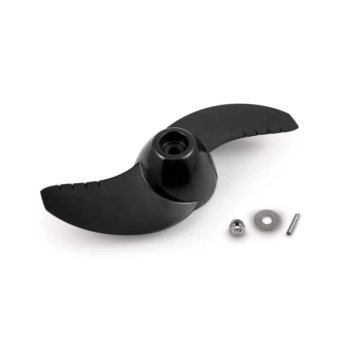 1865040 – MINN KOTA Trolling Motor Propeller, 2 Blades Black Power Propeller Fits 4-1/2 Inch QUEST Series Lower Units...